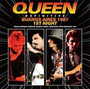 NEW  QUEEN    DEFINITIVE BUENOS AIRES 1981 1ST NIGHT  2CDR Free Shipping