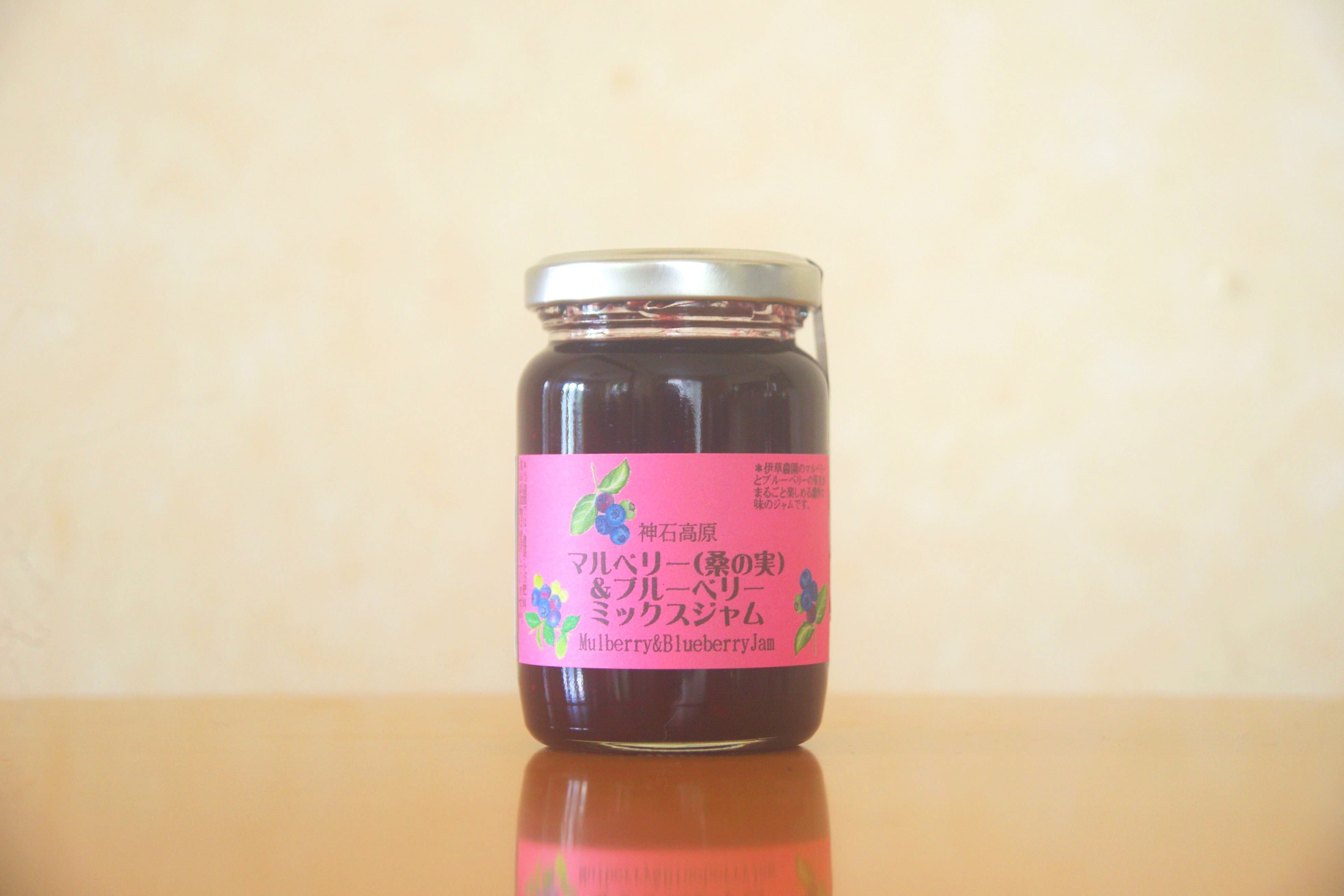 無添加ブルーベリージャム（桑の実Mix）110g | 伊草農園