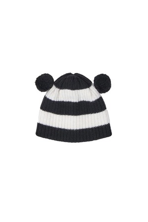 [BOCBOK] PUPPY BEANIE (BLACK&IVORY) 正規品 韓国ブランド 韓国通販 韓国代行 韓国ファッション 日本 店舗 ボクボク bocbok
