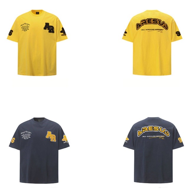 バックロゴストリートグラフィックTシャツ 4col   R02246