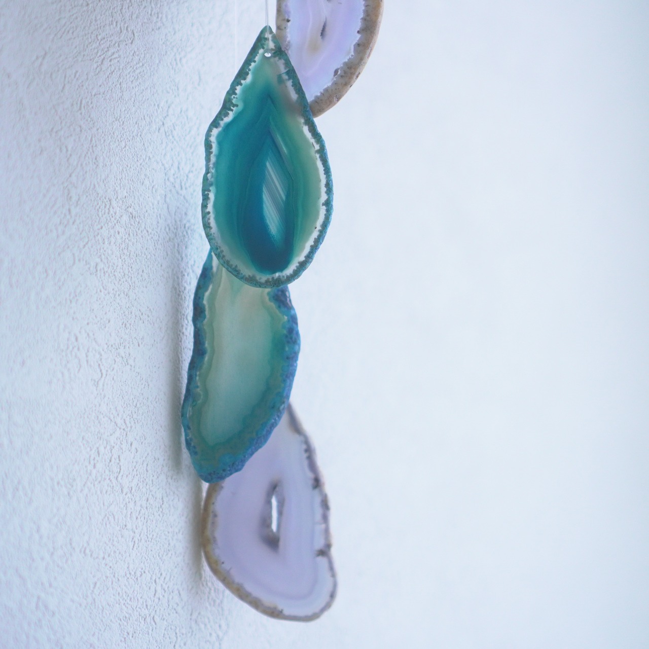 Petrichor 10 - アゲートヒーリングチャイム / Agate Sun Catcher Wind Chime 387