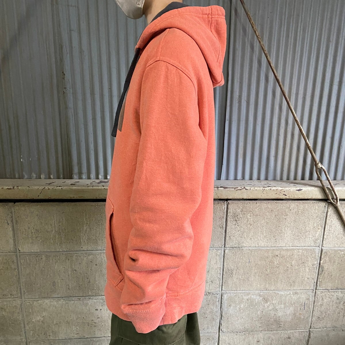 THE NORTH FACE ザ ノースフェイス スウェットパーカー メンズS 古着