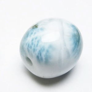 ラリマー パーツ ビーズ 穴あき アクセサリーパーツ ハンドメイド 一点物 メール便可 [M便 1/10] 112-11367