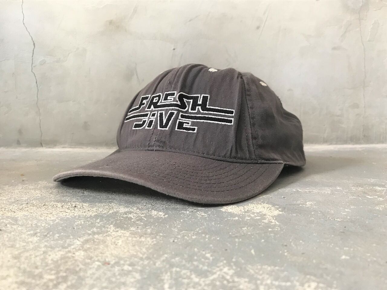 90s FRESH JIVE six panels cap MADE IN USA