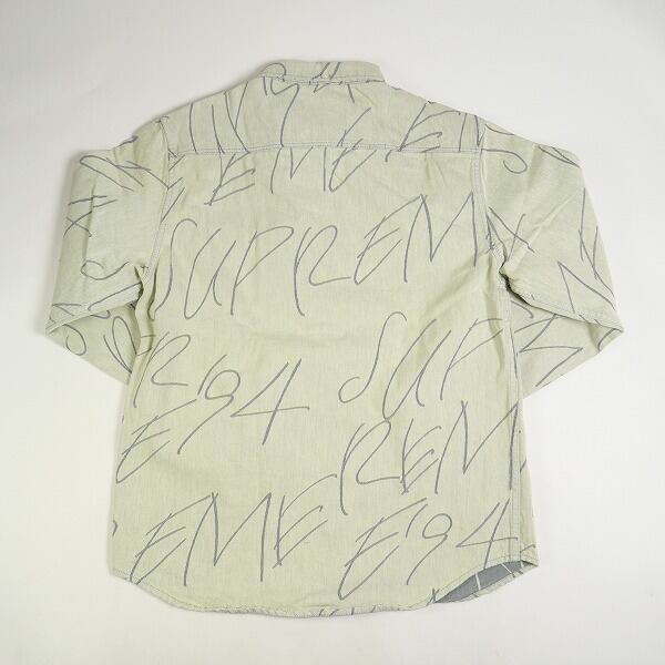 Size【M】 SUPREME シュプリーム 23AW Handwriting Jacquard Denim