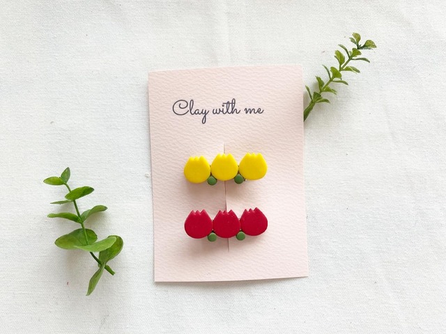 TULIP hair clips 5