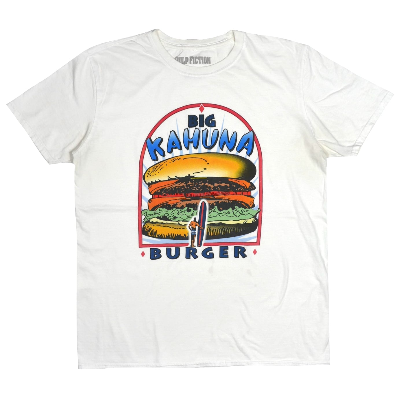 USED【L】Movie PULP FICTION Big Kahuna Burger Tee / ©2019 MIRAMAX