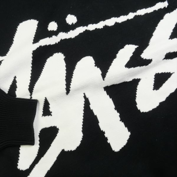 Size【M】 STUSSY ステューシー STOCK SWEATER BLACK ニット 黒 【新古