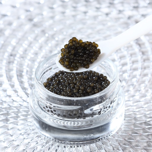 新見フレッシュキャビア（シベリア）塩分3.5% 15g | CS001