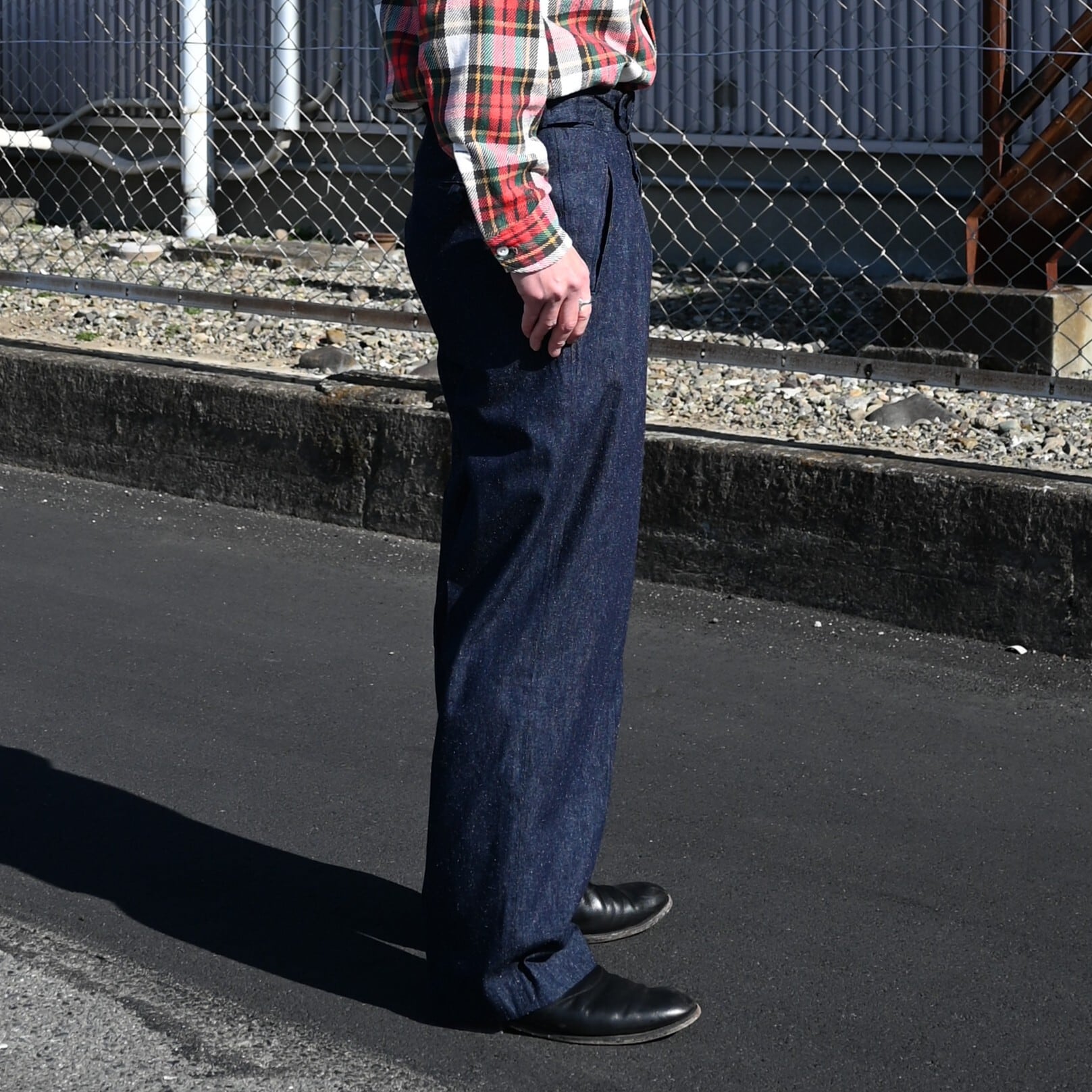 OLD JOE / DOUBLE-PLEATED SMARTY TROUSER | GANKO