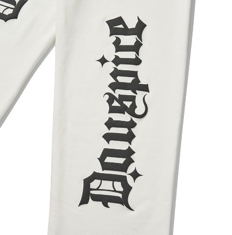 DAUSPICE/Stray Kids ハン 着用/Logo Sweat Pants/ユニセックス ☆Stray Kids ハン 着用!!【DAUSPICE】Logo Sweat Pants White