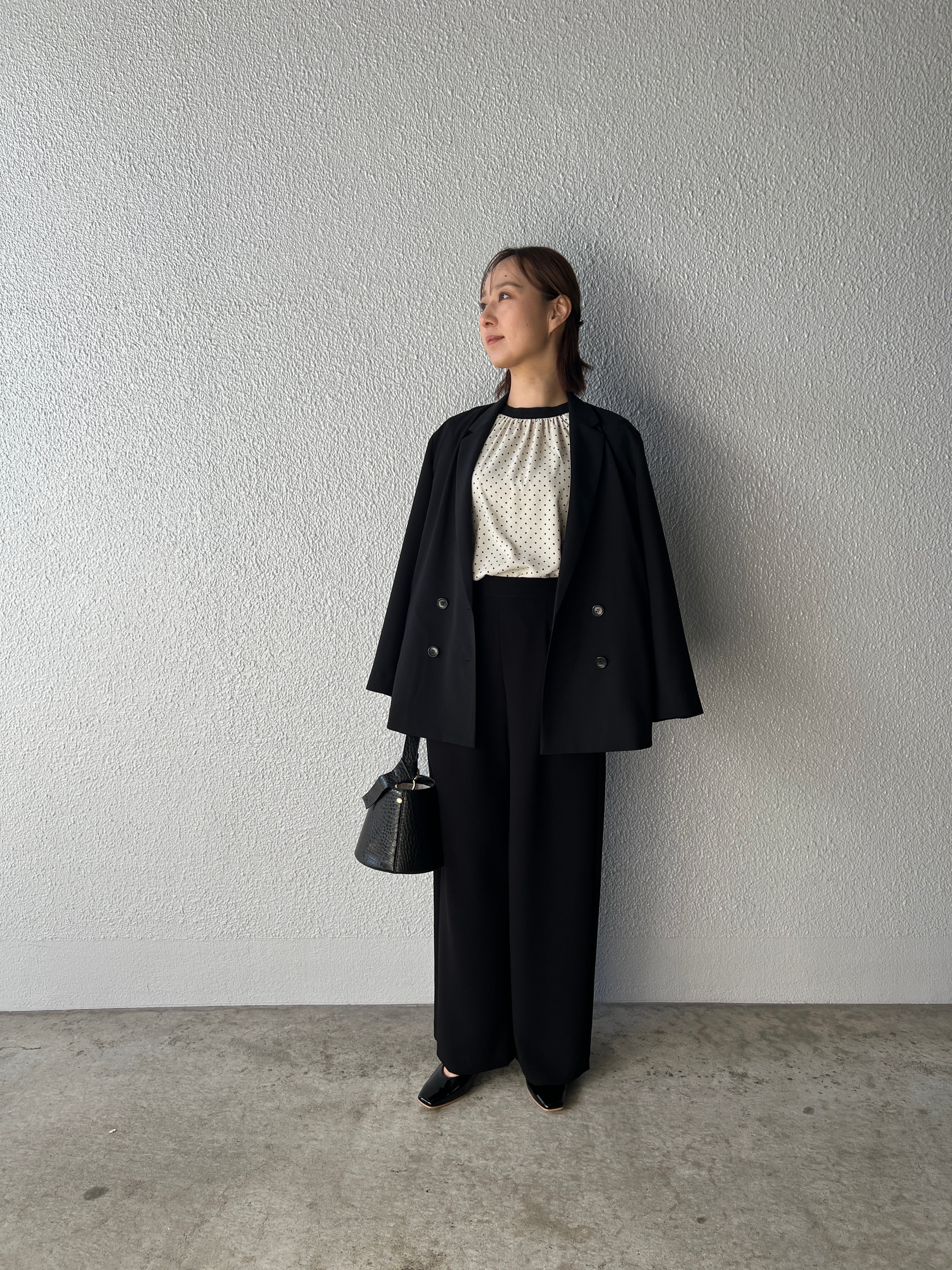 【PASSIONE】3ピース可テーラードジャケット616427