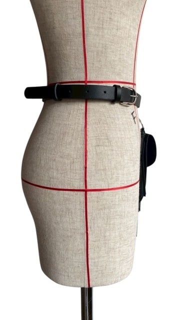 FUMIE TANAKA ネックベルト 26SS】FUMIE TANAKA フミエタナカ / ポーチ付きベルト / pouch belt