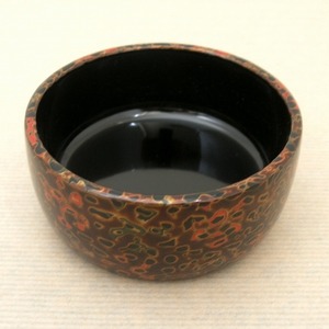 津軽塗（唐塗）バカ塗り・小物入れ・３個セット・No.150727-23・梱包サイズ60
