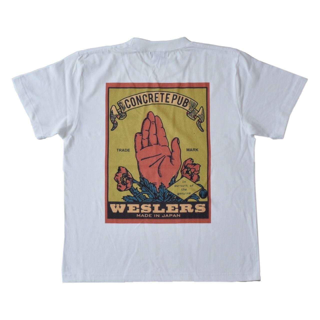 ART PRINT TEE ［WHIET］