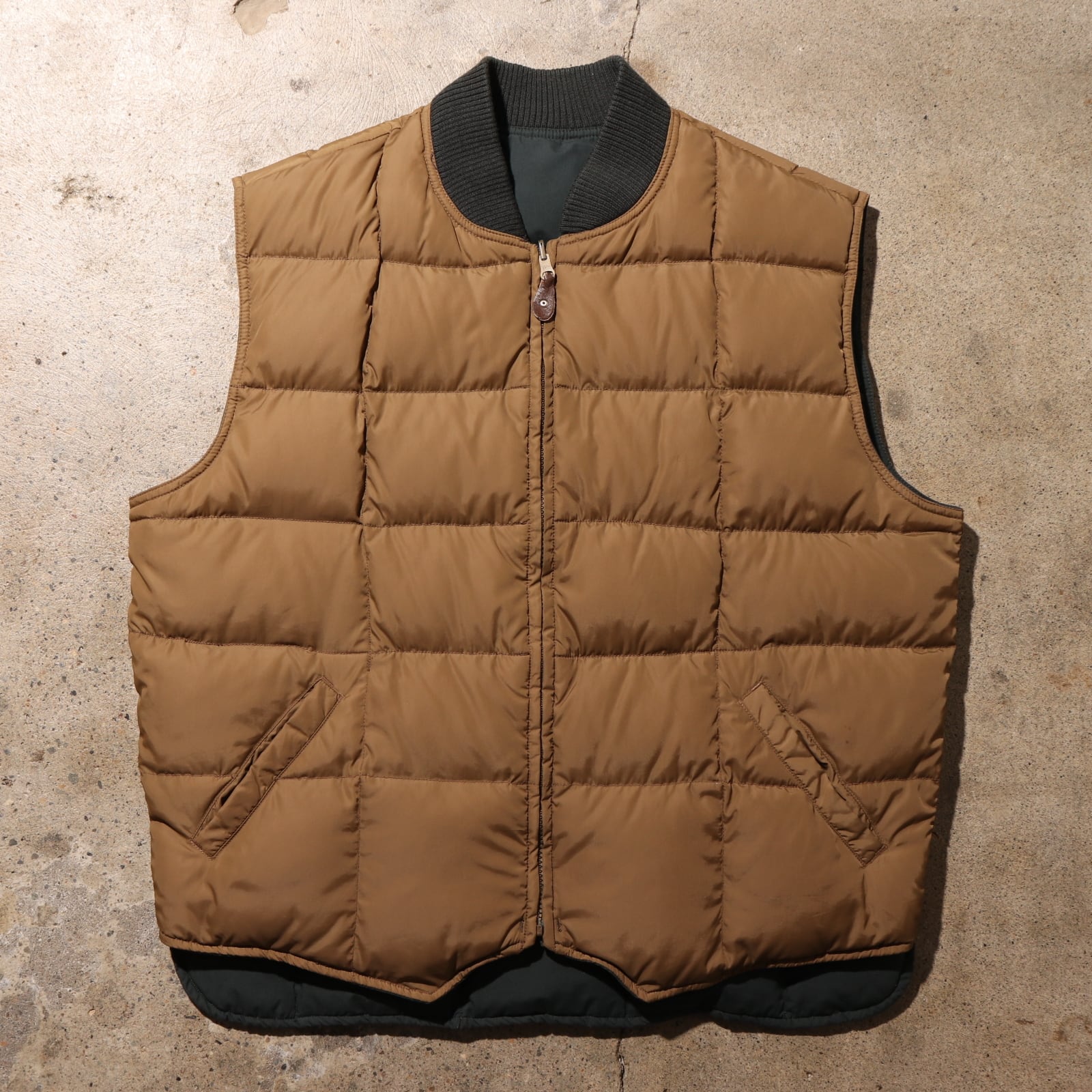 L リバーシブル Downlight Canadian Vest グースダウンベスト Eddie 
