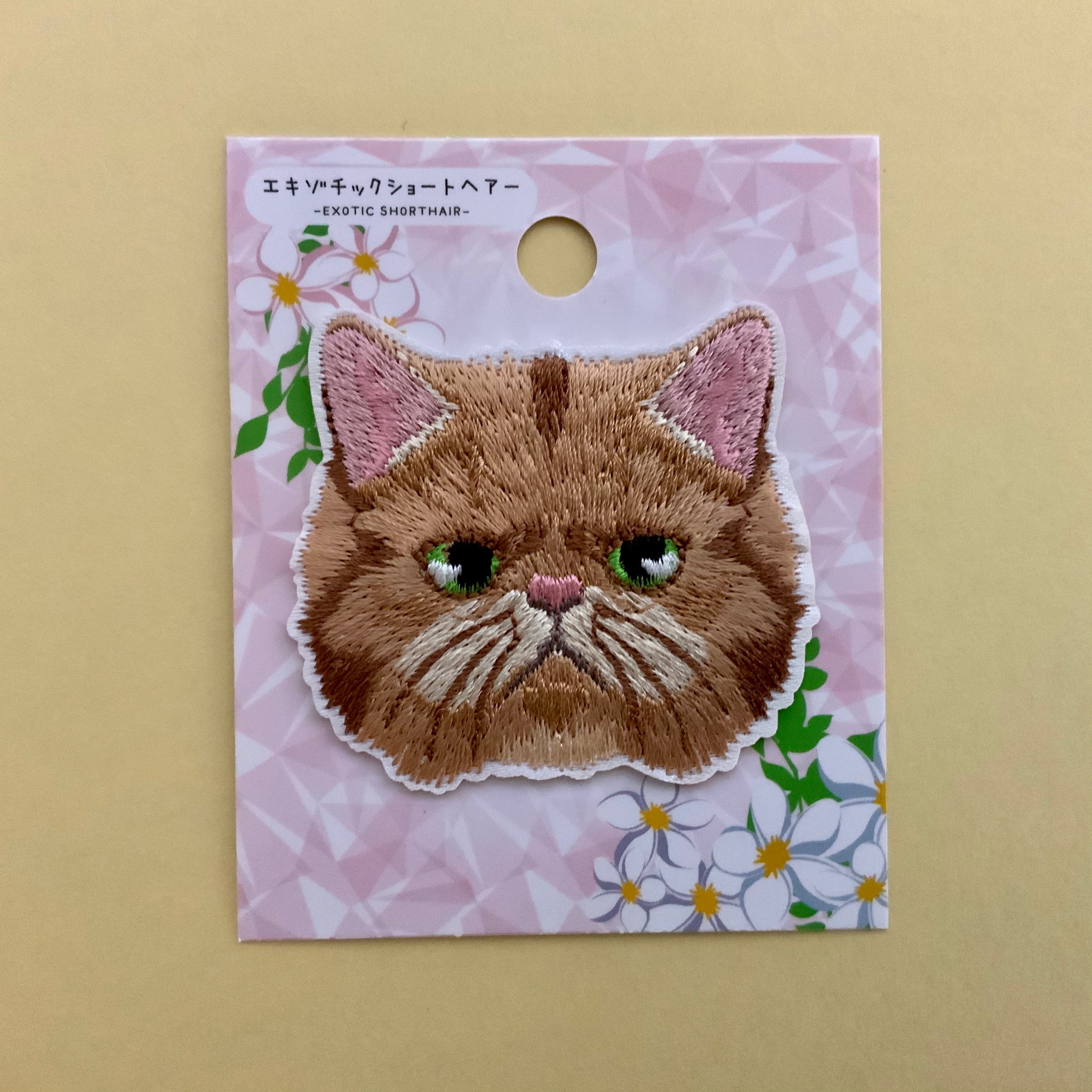 エキゾチックショートヘアー ／ ステッカーワッペン | ゆるライフ