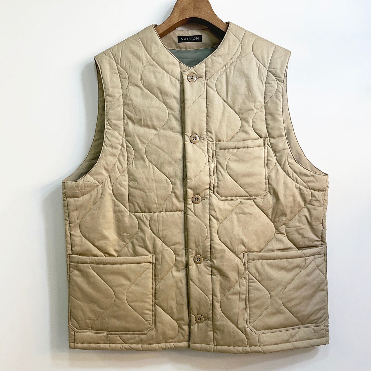 NAPRON ナプロン QUILTING VEST NP-JK29-24A ユニセックス