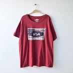 MOUNTAINAIRE USA アメリカ国旗 ビッグサイズ Tシャツ メンズXL アメリカ古着 @BB0183