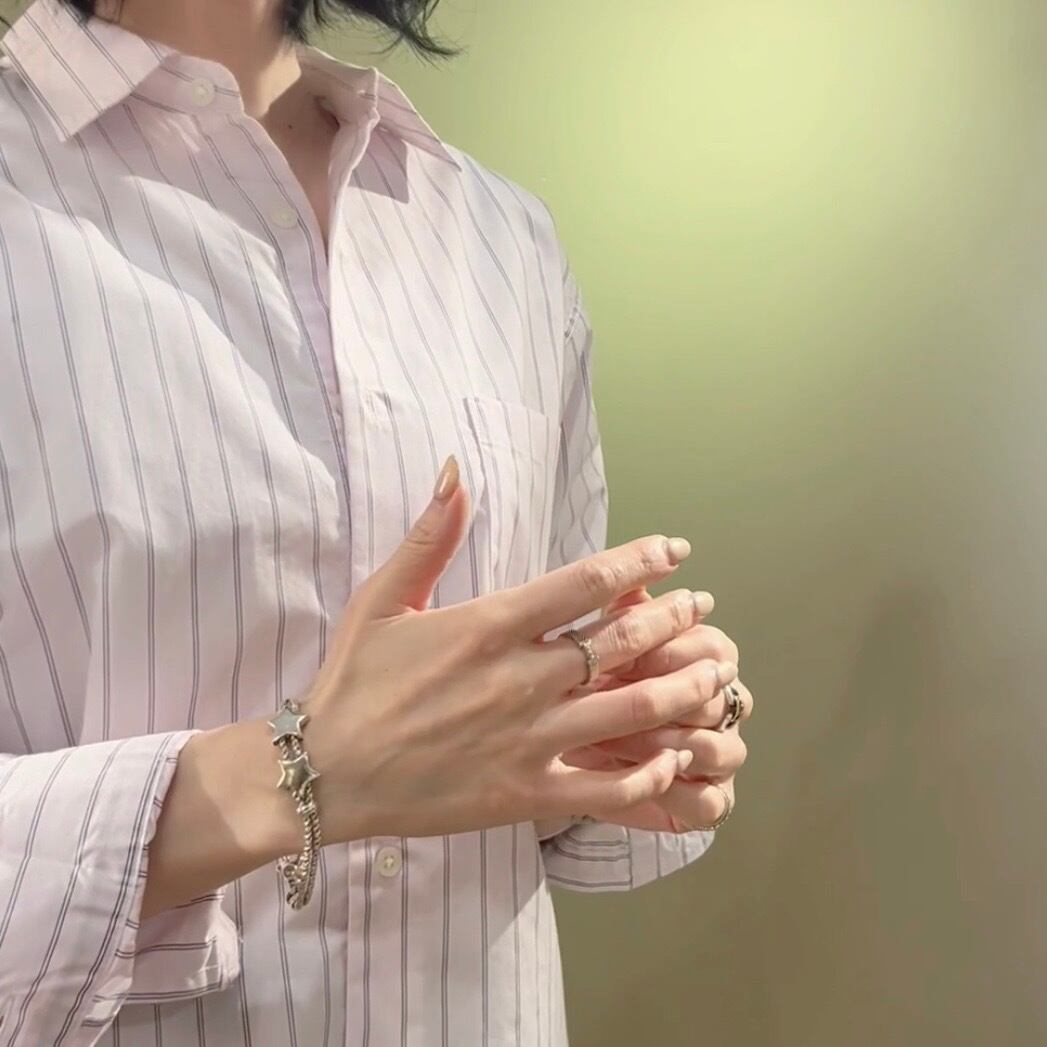 特集掲載⭐︎希少【TIFFANY&CO.】2325 イタリア製 星に願いを。ダブル