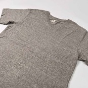 Ron Herman ロンハーマン Vネック 半袖 Tシャツ サイズ M /メンズ/杢グレーブラウン系