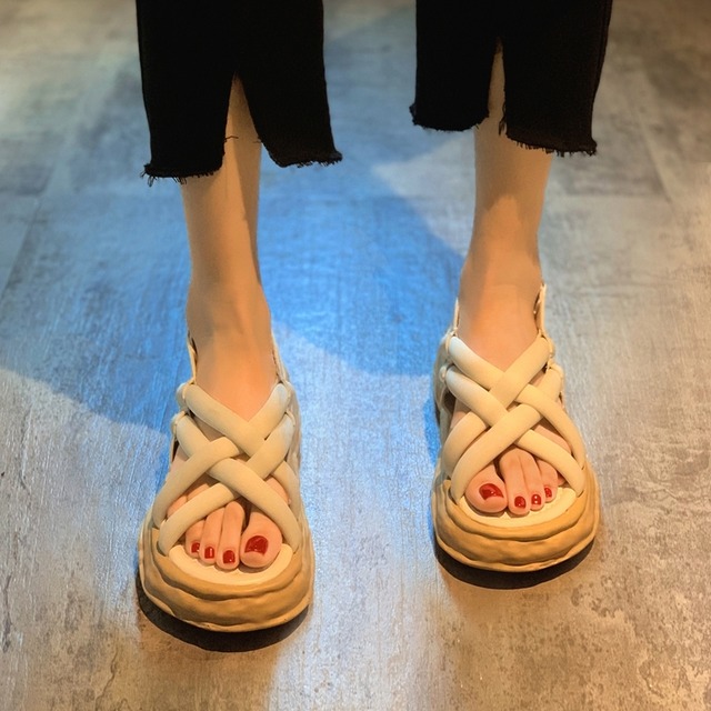 サンダルサマー 靴 シューズ 夏物 ビーチ フェイクシューズ14365422984