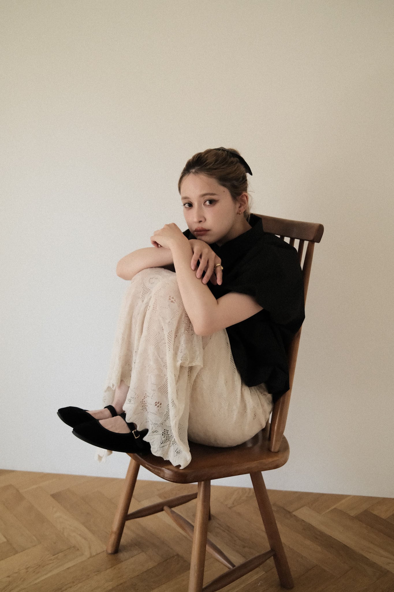 Balloon Blouse/バルーンブラウス/Black