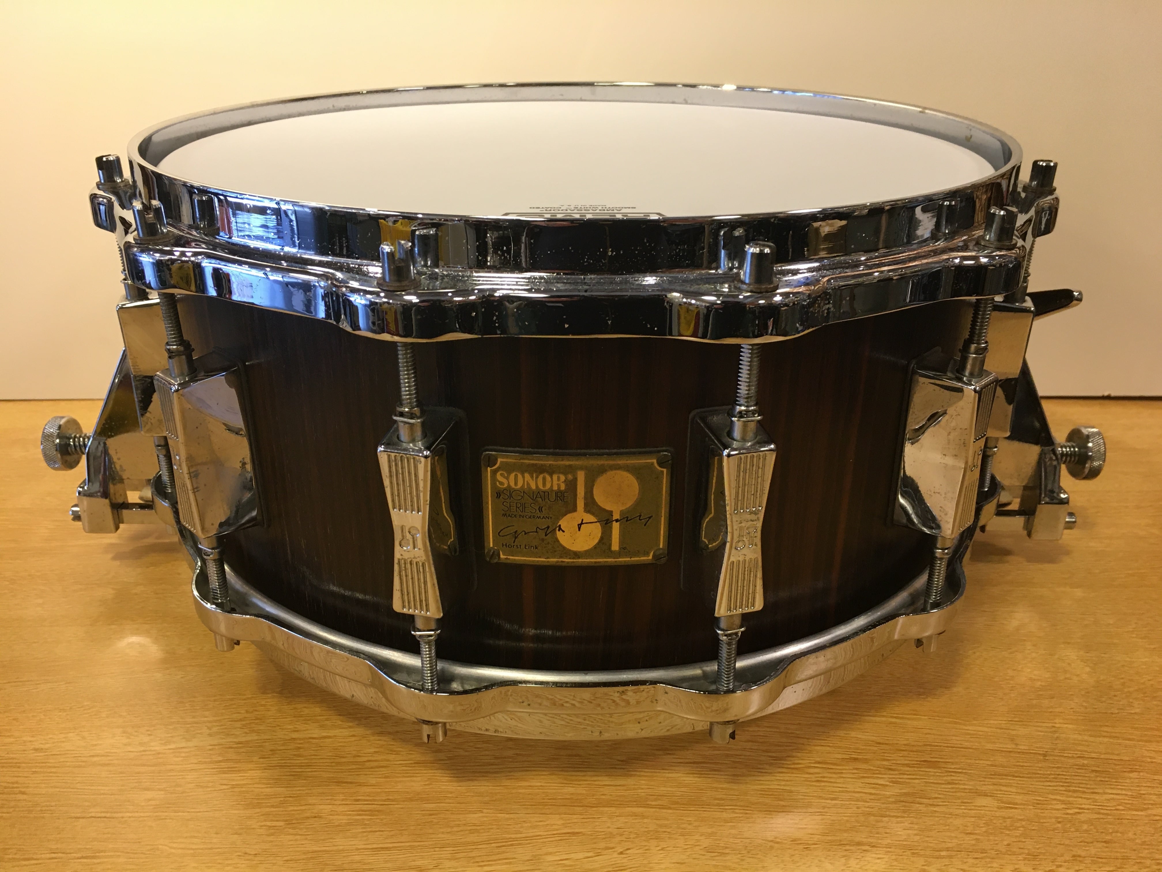 SONOR・ソナーシグネーチャー・ブビンガヘビー 14×6.5 12テンション-