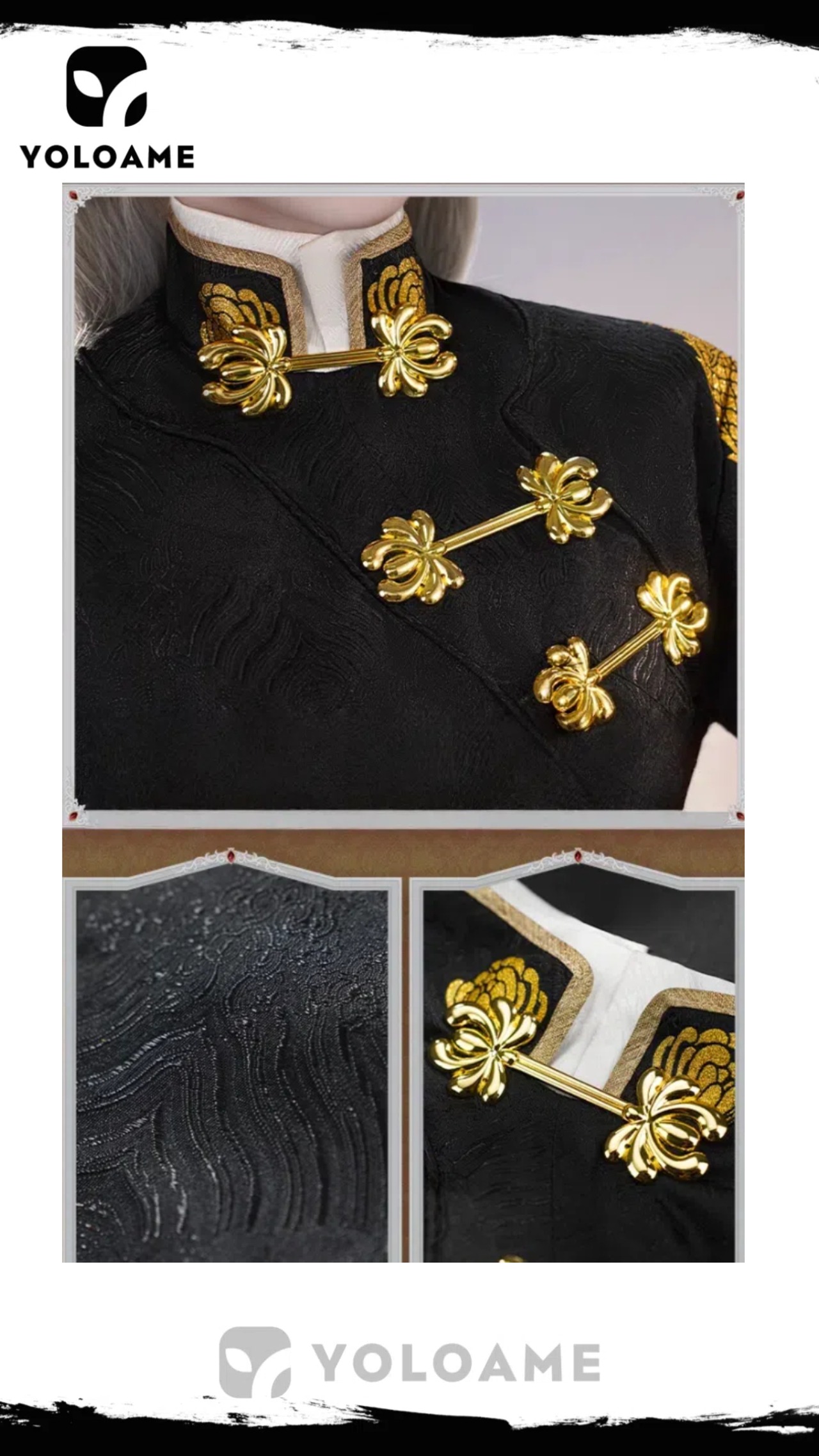 三分妄想 IdentityV 第五人格 白黒無常 コスプレ衣装 宿傘之魂 殘花淚