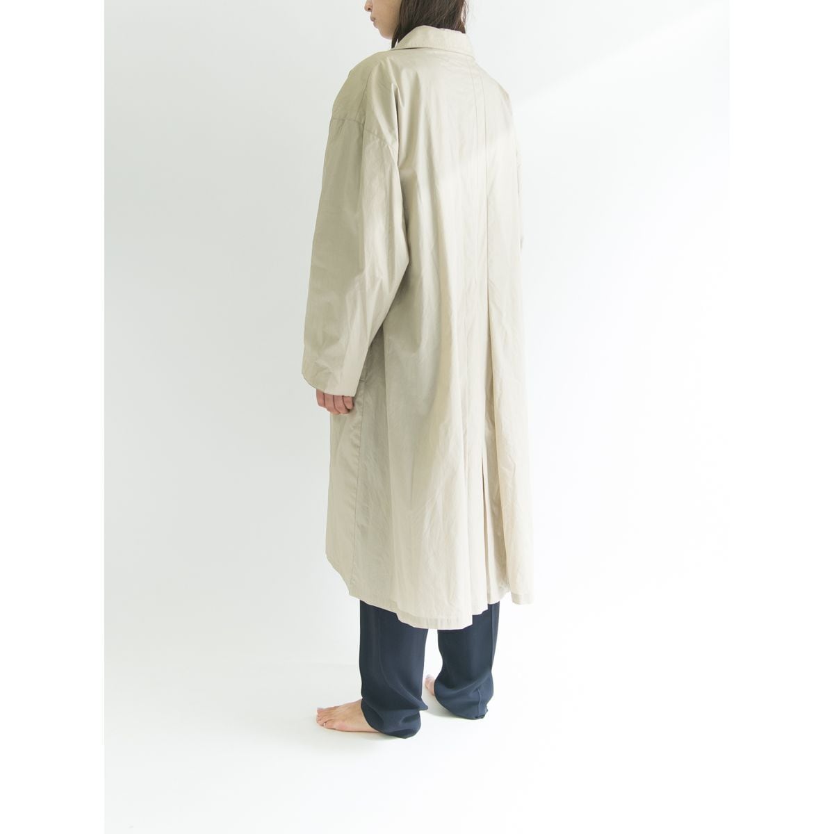 made in france long length shirt coat