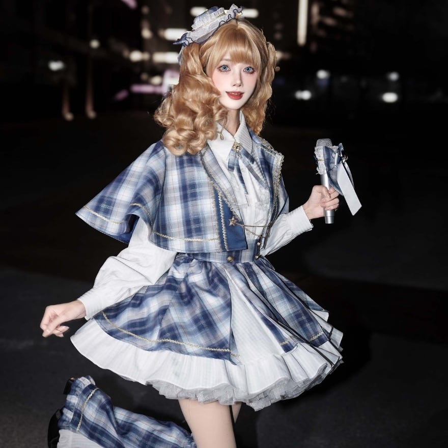 正統派 クラシカルメイド服 ヴィクトリアンメイド服 4点セット