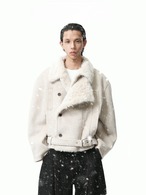 BOOGOOVOGUE Heavy Wool Blend Puffer
