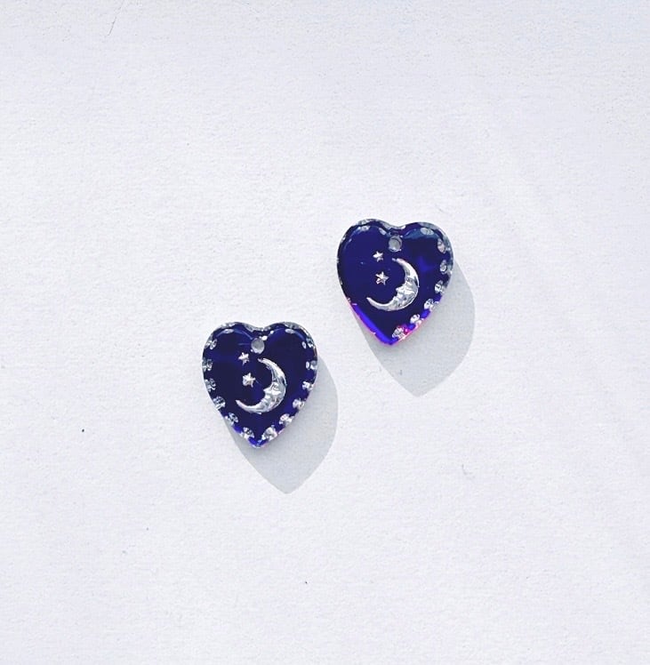 10×8mm/セッティング金具（台座・石座）カボション用＊オーバル＊真鍮