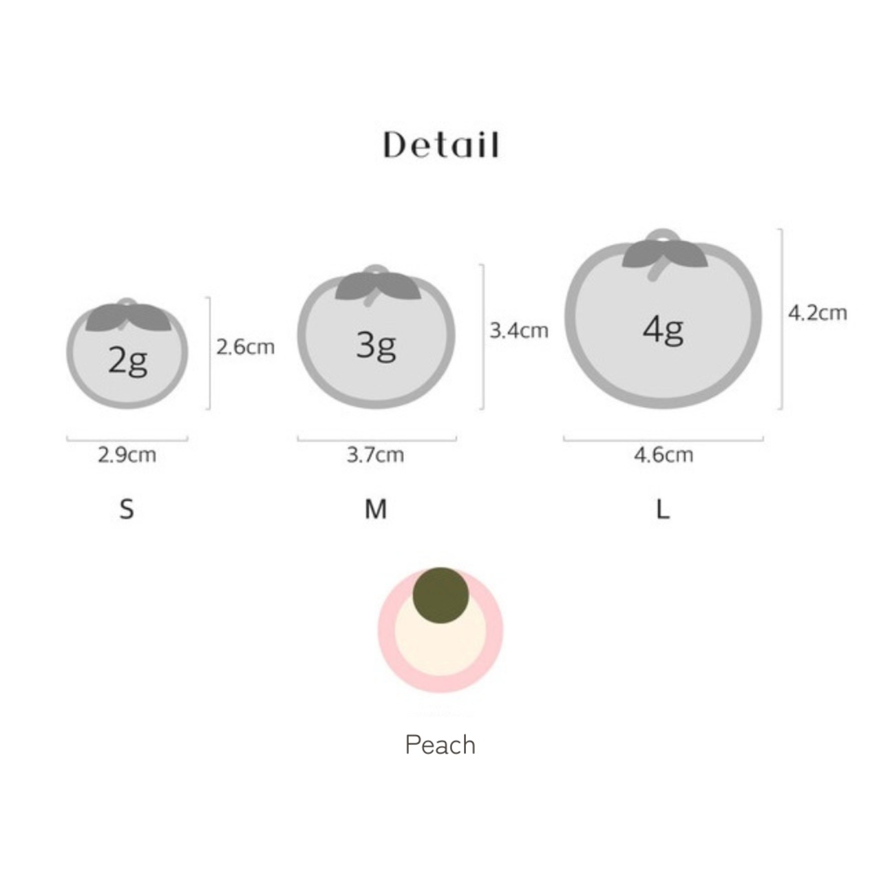 【予約】[ Snugroo ] Pet Necklace Surgical｜Peach（季節限定） - 5