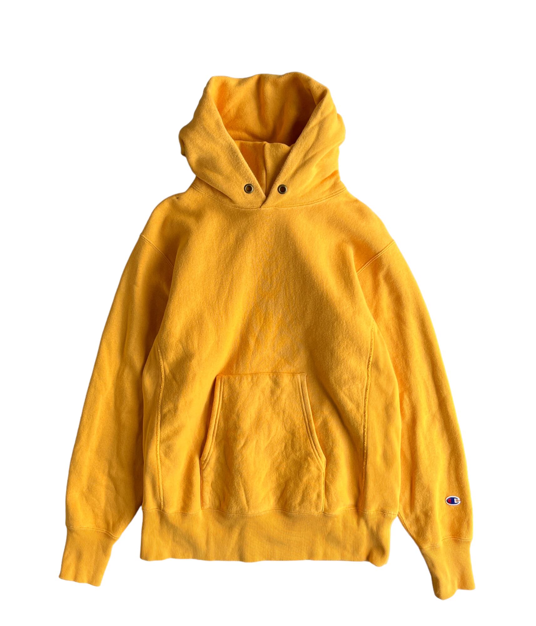 Used L Champion Reverse Weave Hoodie -Yellow- | BEGGARS BANQUET公式通販サイト  古着・ヴィンテージ