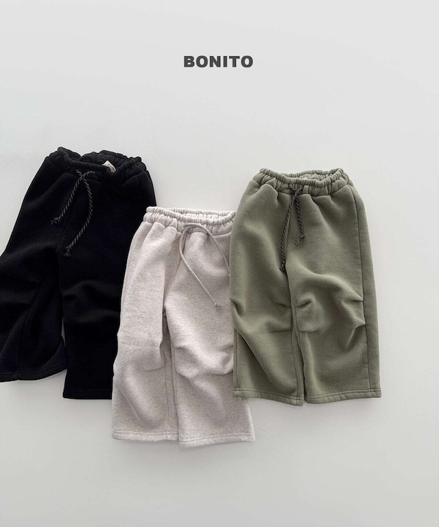 〚予約〛Knee pin chin straight pants <kids><Jr>