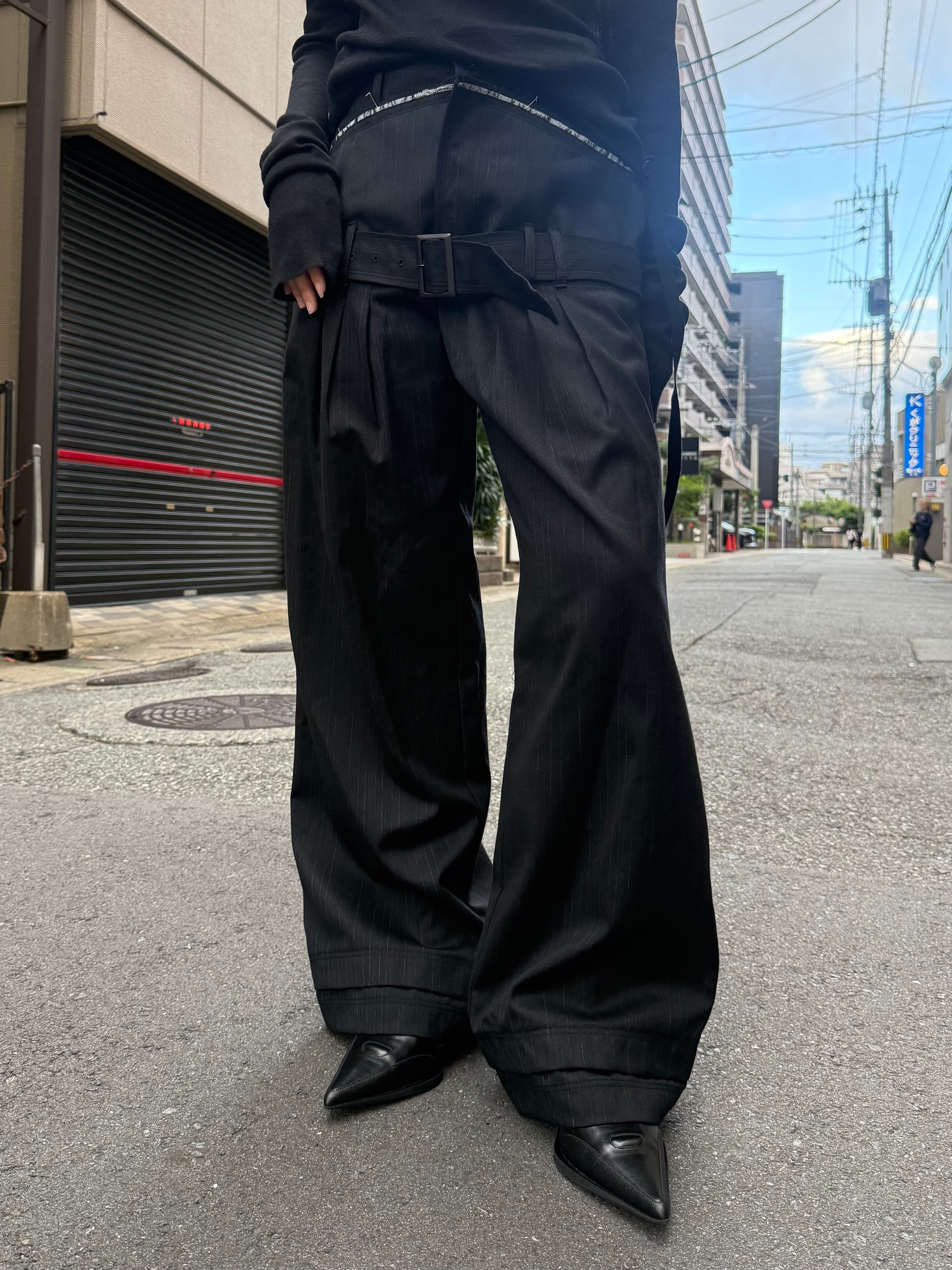 24AW】MUKCYEN ムッシャン / elastic belt | TRENT online