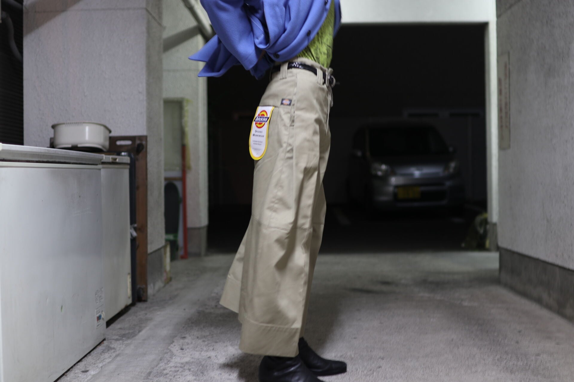 SHINYAKOZUKA PANTALON WITH DICKIES(BEIGE) 2101SK57 | IAAAM ONLINE