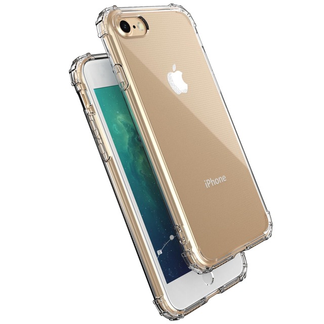 BENEFIQ iPhone 7 8 SE 第2世代 第3世代 用 ケース クリア 耐衝撃 米軍MIL規格取得 透明 アイフォン ソフト カバー ワイヤレス充電 iPhone7 iPhone8 iPhoneSE 用