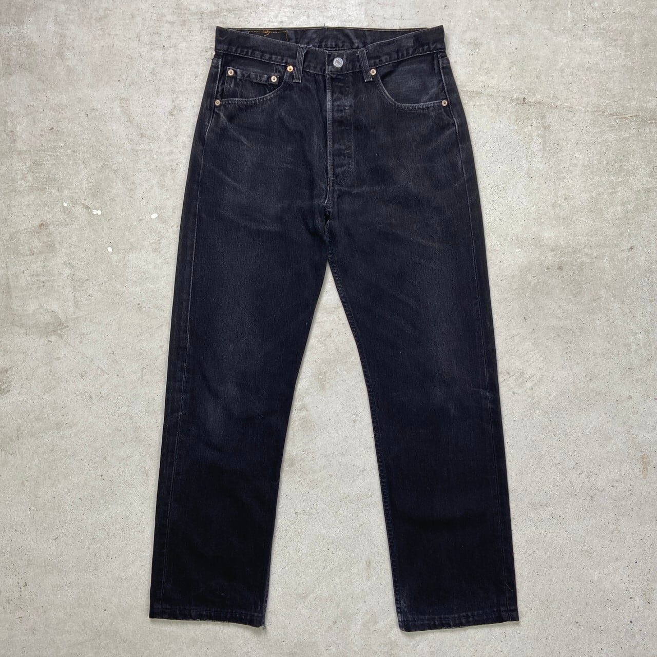 LEVI'S/リーバイス501/米国製/後染めブラック/W31/L30 d2a8550f4a069210d786245bb09e07