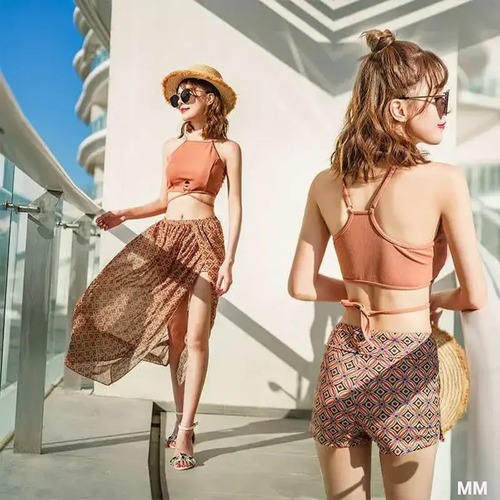 女性のためのセクシーなスリーピース水着,シンプルで軽いフェミニンなマイクロビキニ,新しい春のコレクション2021 韓国系水着 セパレート水着 ワンピース水着 T240626160138_02