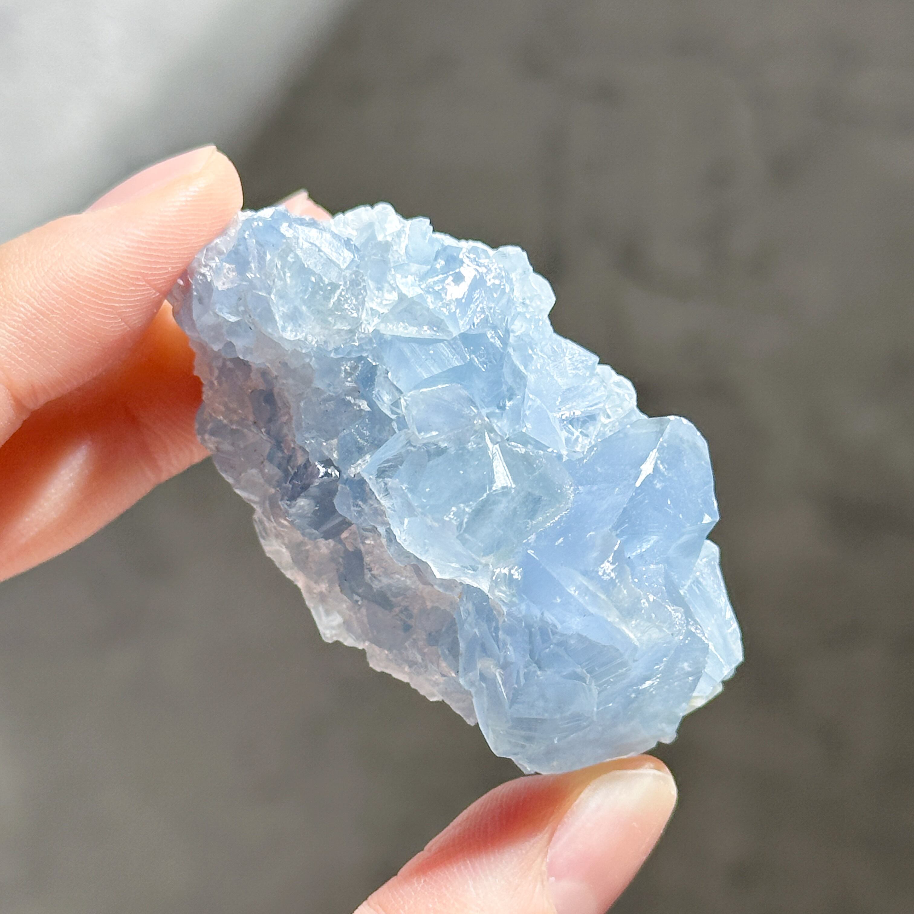 セレスタイト 原石72◇ Celestite ◇天然石・鉱物・パワーストーン