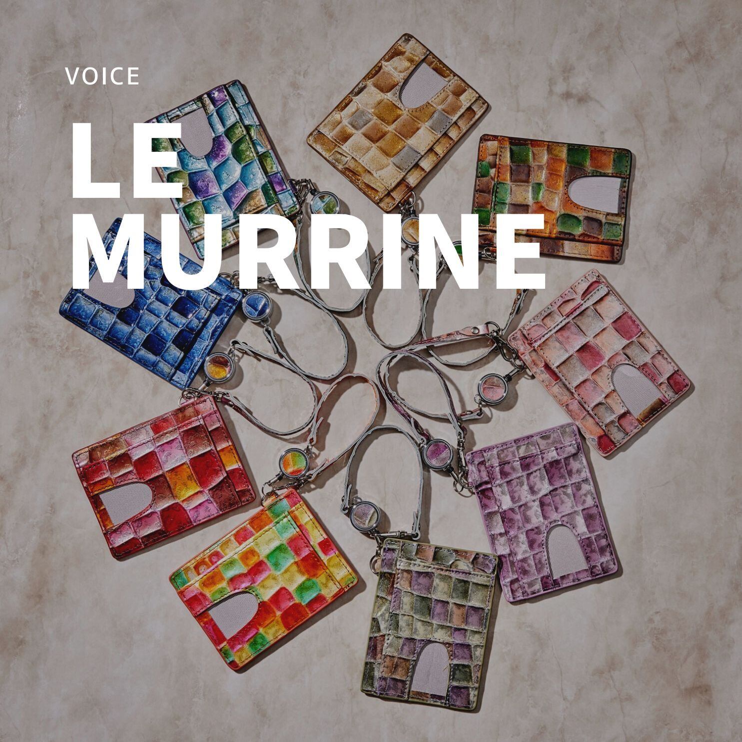 【色: Purple】VOICE イタリア LIFE 社製 LE MURRINE