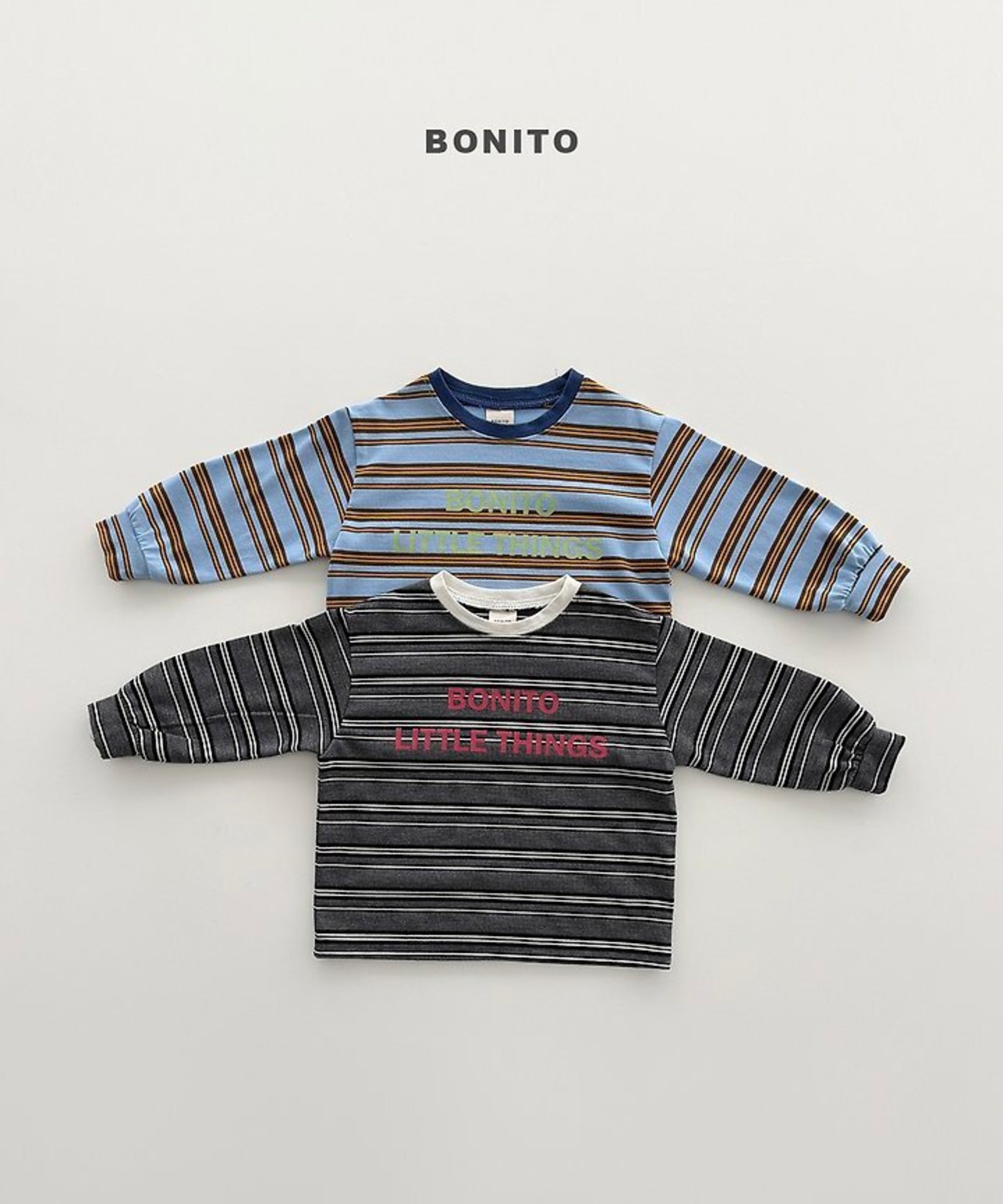 韓国子供服 / BONITO / 26Autumn / ワンポイントロゴTシャツ / 秋服 *12M~JM *