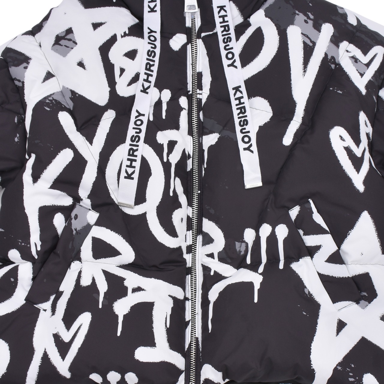 【KHRIS JOY】PUFF KHRIS ICONIC X AYIN(BLACKWHITE) - 4