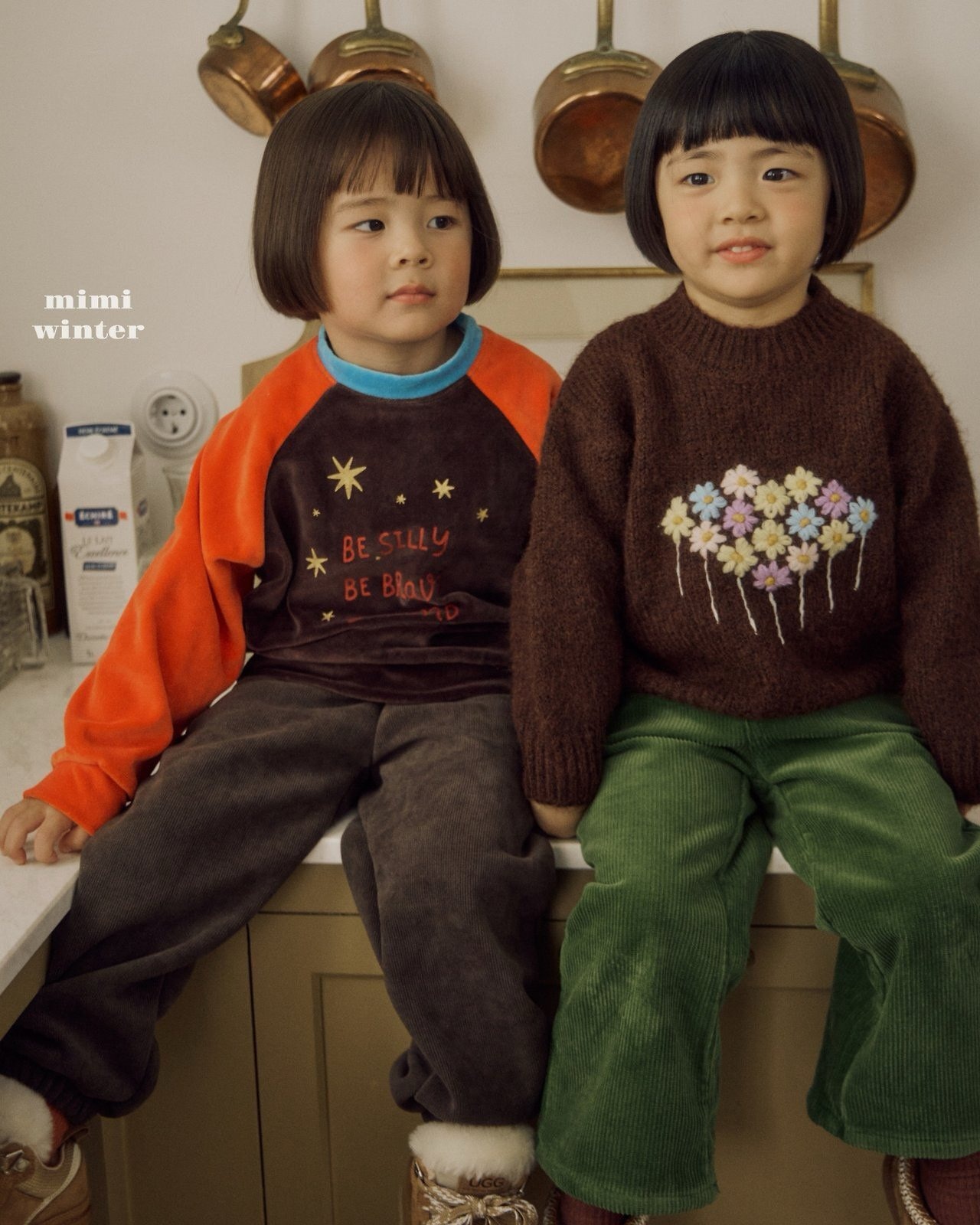 BYMIMI［取寄］flower cardigan 26winter