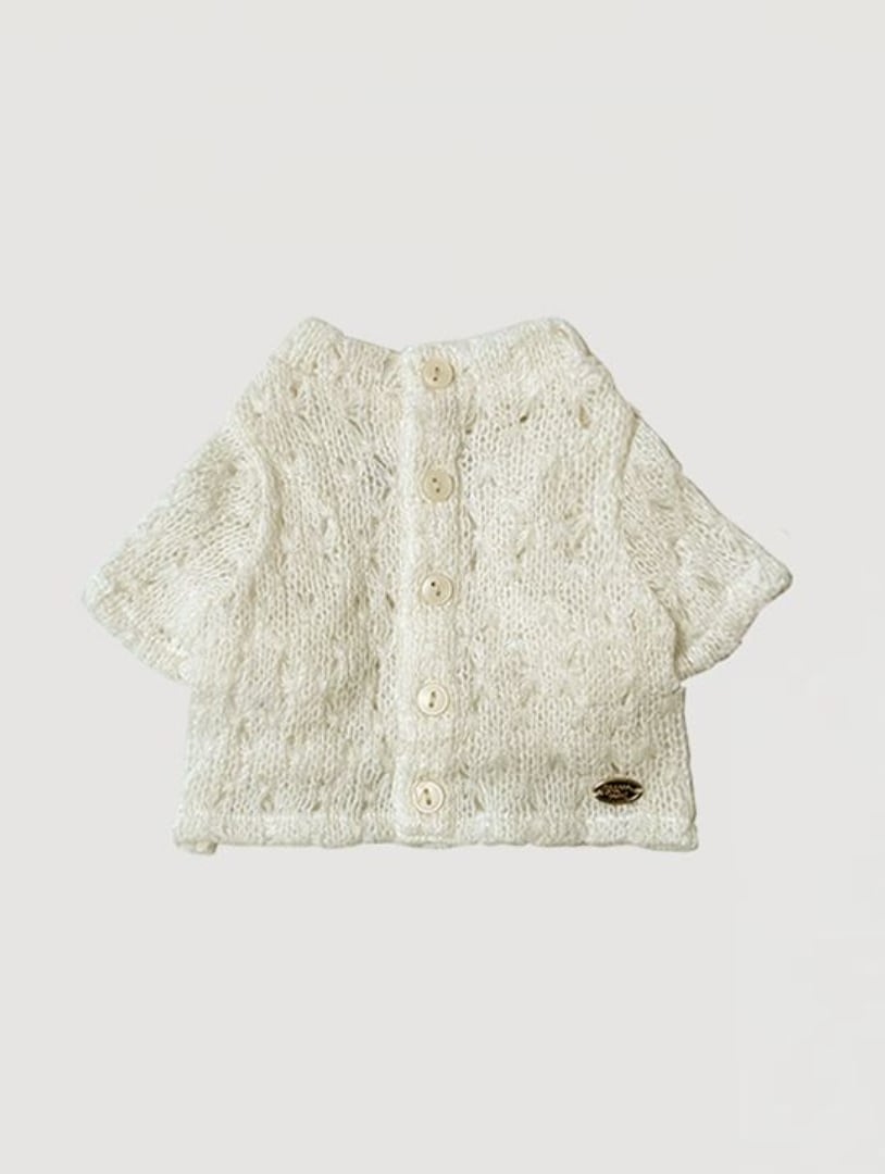 予約【BOOCCE】MILK CARDIGAN（Cream）