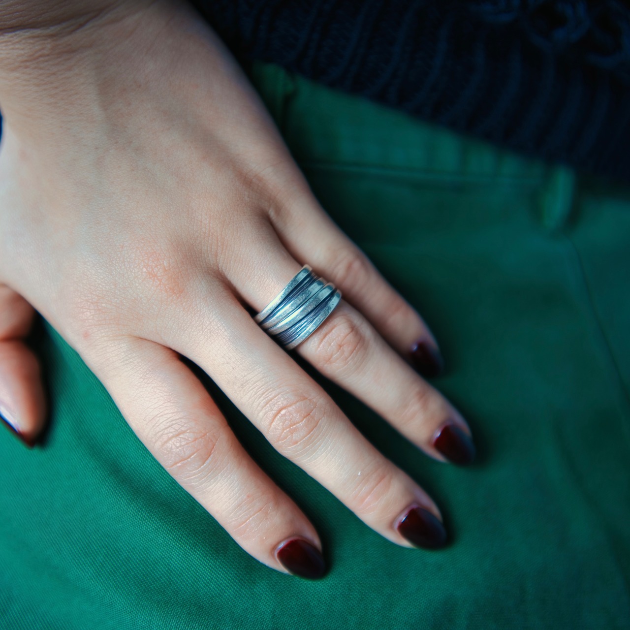 Karen silver , ring