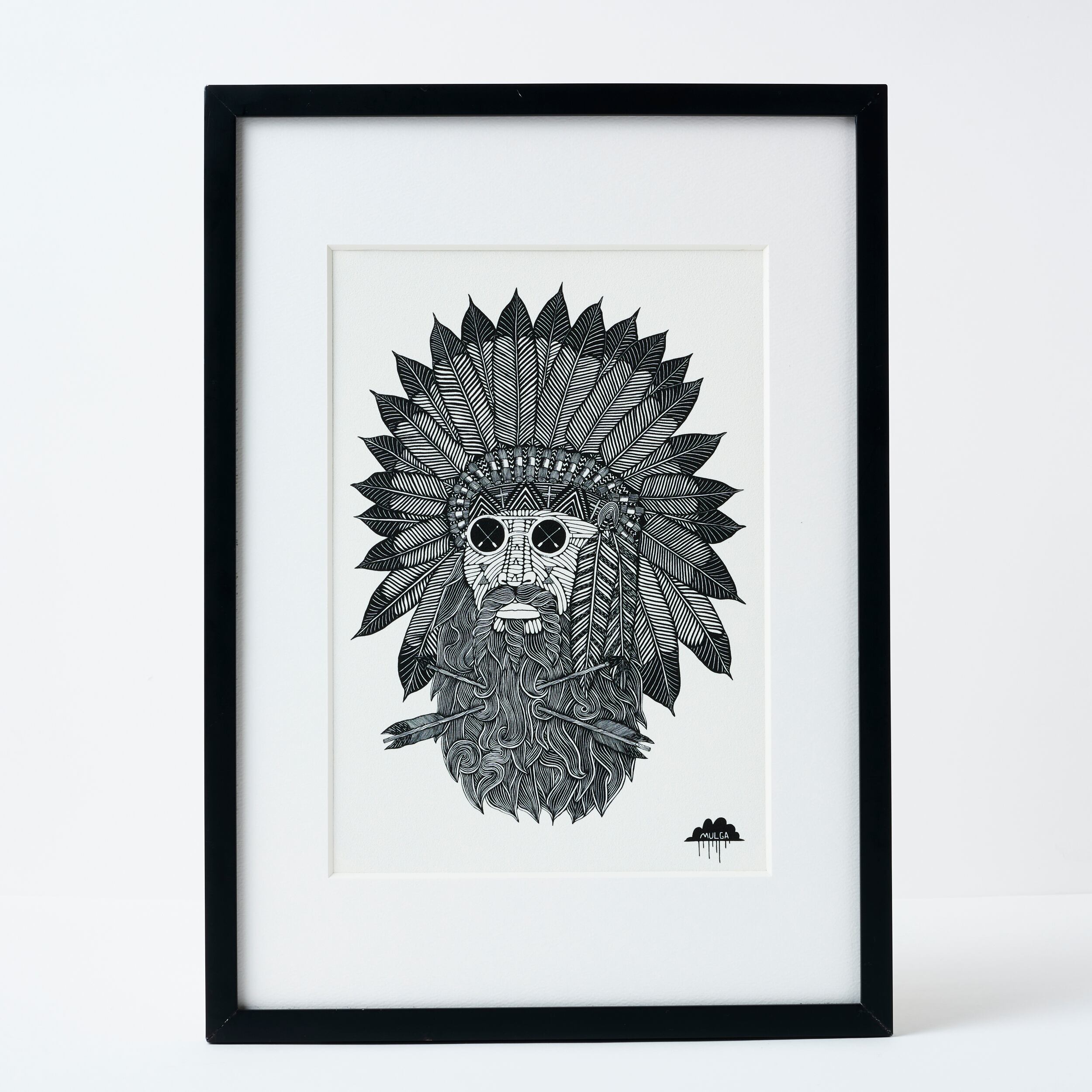 鼈甲細工・亀鶴年寿斎・色紙額・高木べっ甲店・No.200123-15・梱包