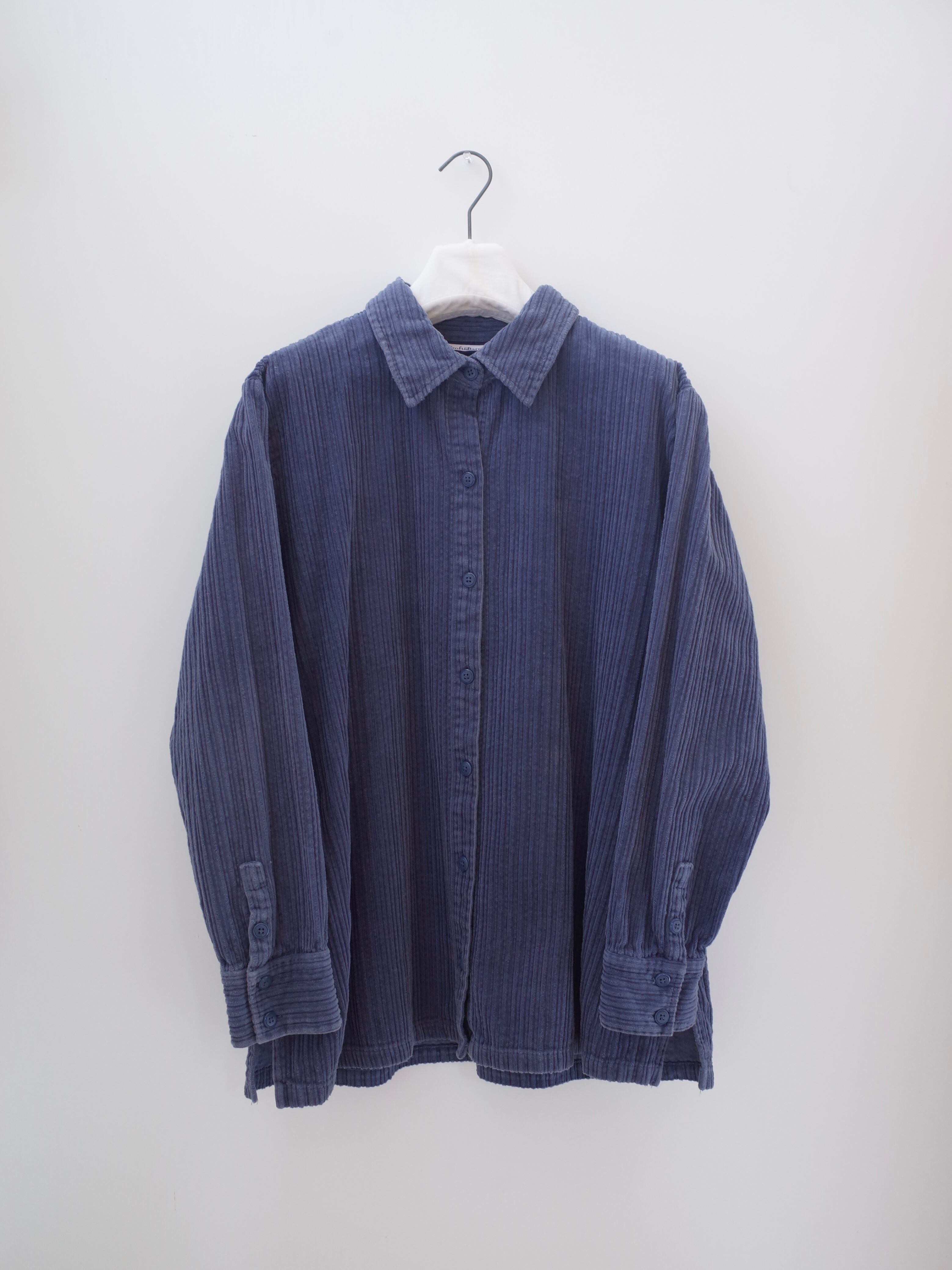 Wide wale corduroy shirt